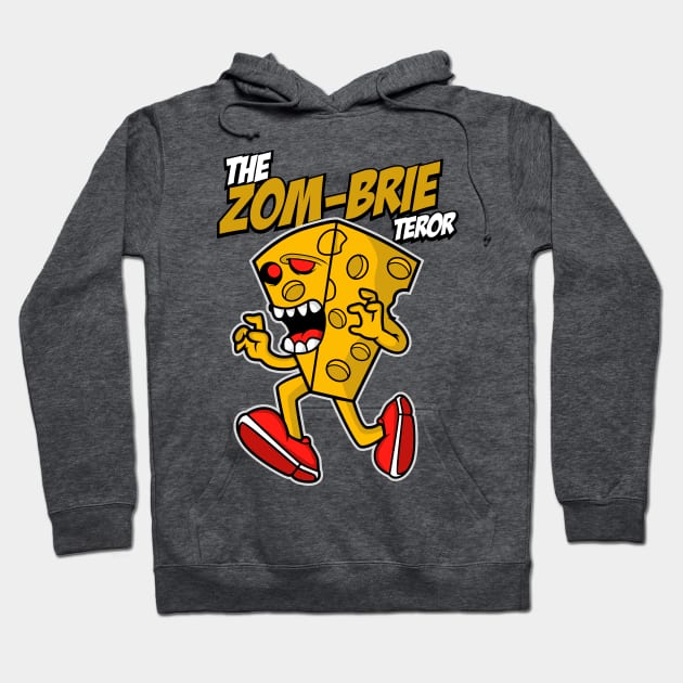 BRIE ZOMBIE CARTOON Hoodie by beanbeardy